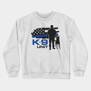 K-9 Unit  -Police Dog Unit- Malinois Crewneck Sweatshirt